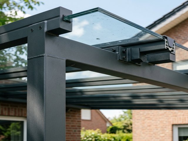Doppelcarport aus Aluminium in Lohfelden